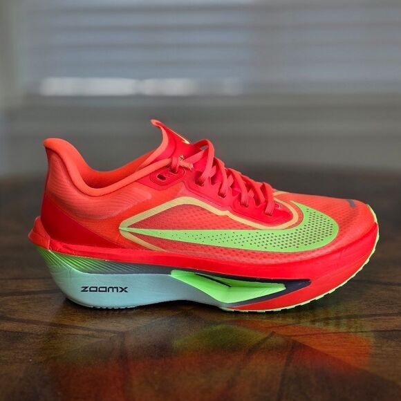 Nike Zoom Fly 6 Bright Crimson Lime Blast Running Shoes LE FN8455-601 Women’s 7 - Picture 11 of 16